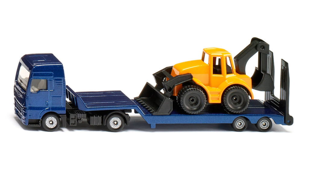 SIKU MAN Lkw mit Baggerlader im Maßstab 1:87
