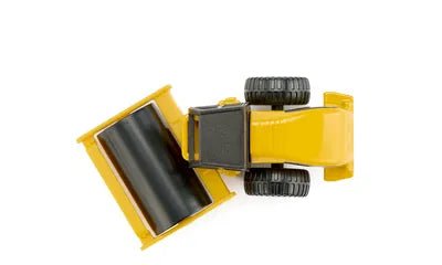 Straßenwalze auf MAN Tieflader SIKU Modell
