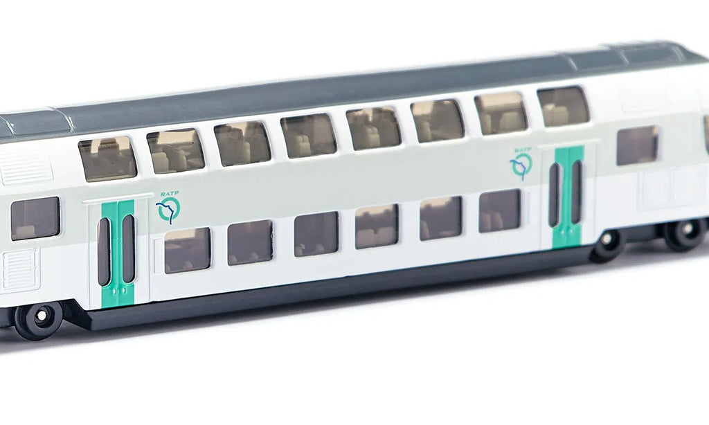RATP Doppelstockzug Modell 209x27x40 mm von SIKU
