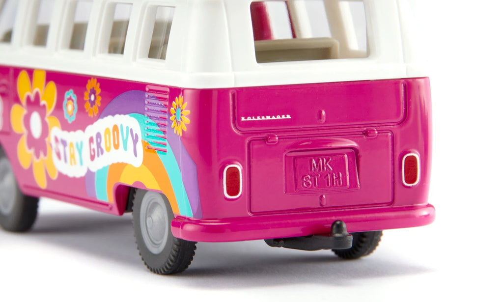 VW T1 Samba Flower Power SIKU Hippie Modellauto