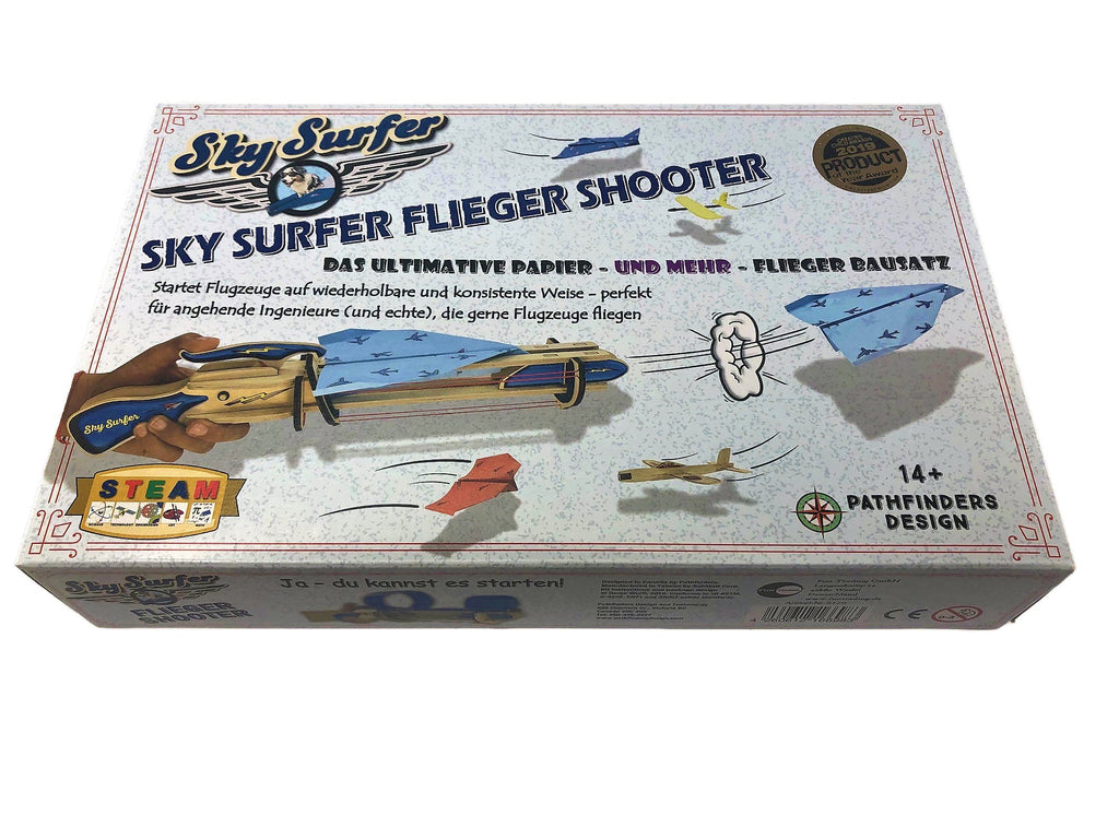 Sky Surfer - Flieger Shooter - DIY Holzbausatz - FunTrading