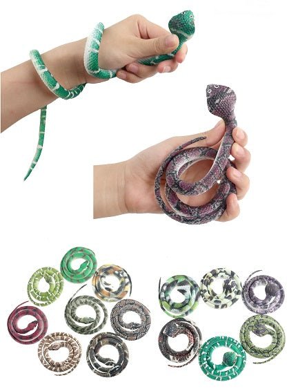 Slinki-Snake Gummischlange 60cm flexibel ab 3 Jahren