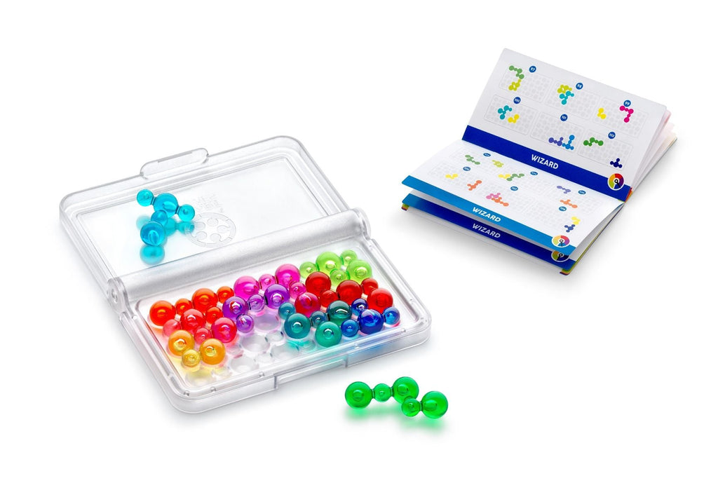 IQ Bubbles Logikspiel 120 Rätsel mit Blasenmuster ab 7 Jahren