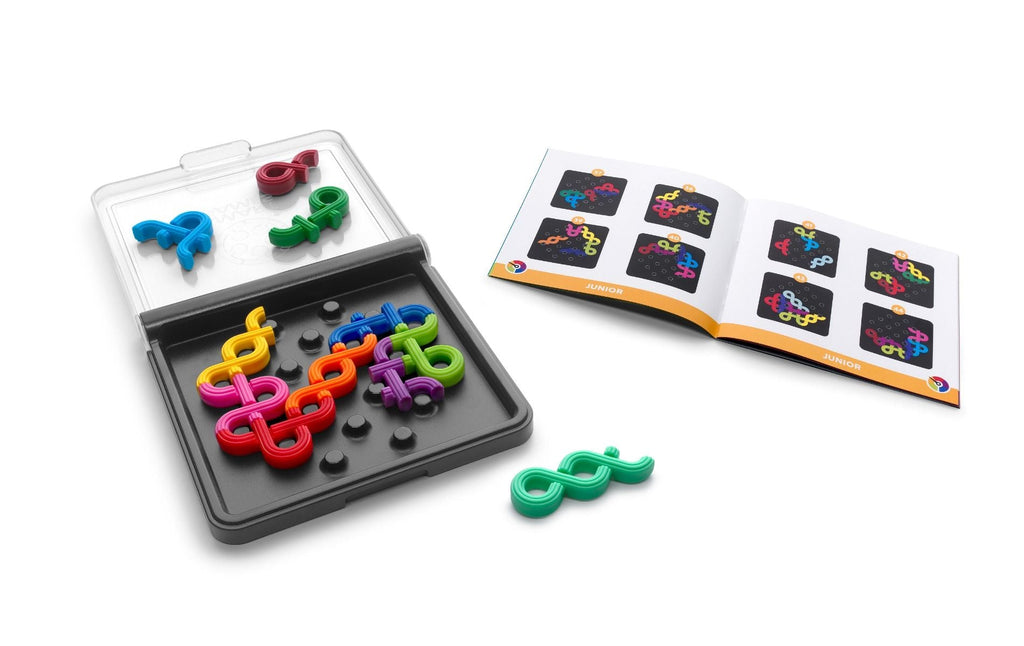 SmartGames Denkspiel IQ Noodles mit Nudel-Puzzleteilen