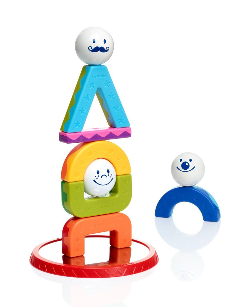 My First Acrobats magnetisches Bauspiel Kinder 6 Formen 24 Aufgaben