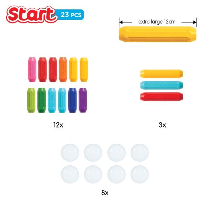 Kinder Magnetspielzeug Bauideen Guide ab 12 Monaten SmartMax
