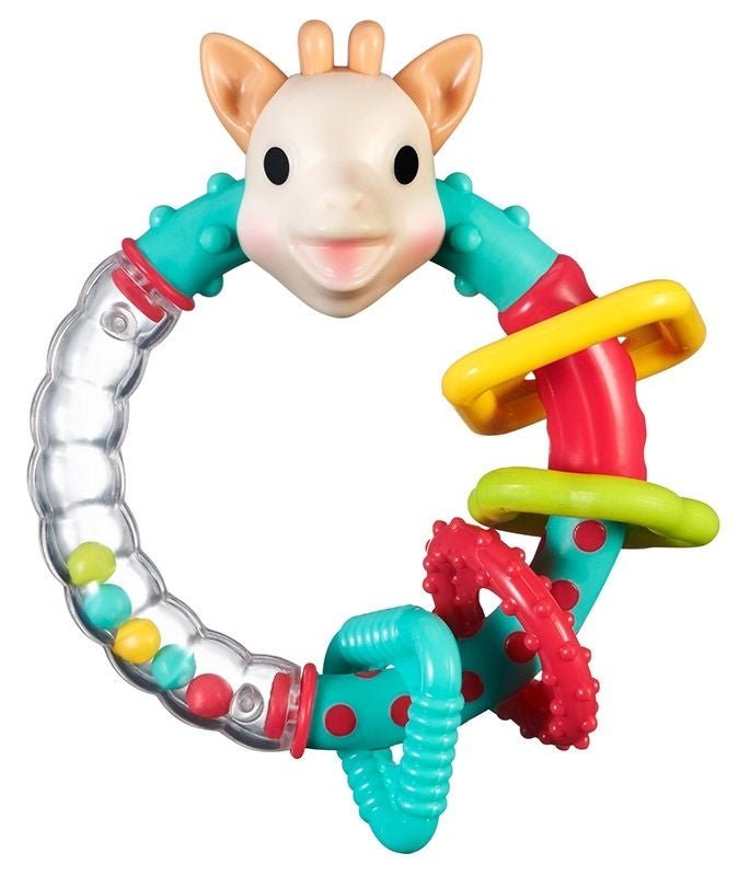 Rassel Multistruktur Sophie la girafe für Babys ab 3 Monaten

