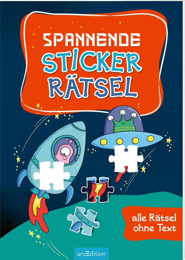 Spannende Sticker - Rätsel (A5) - Ars Edition