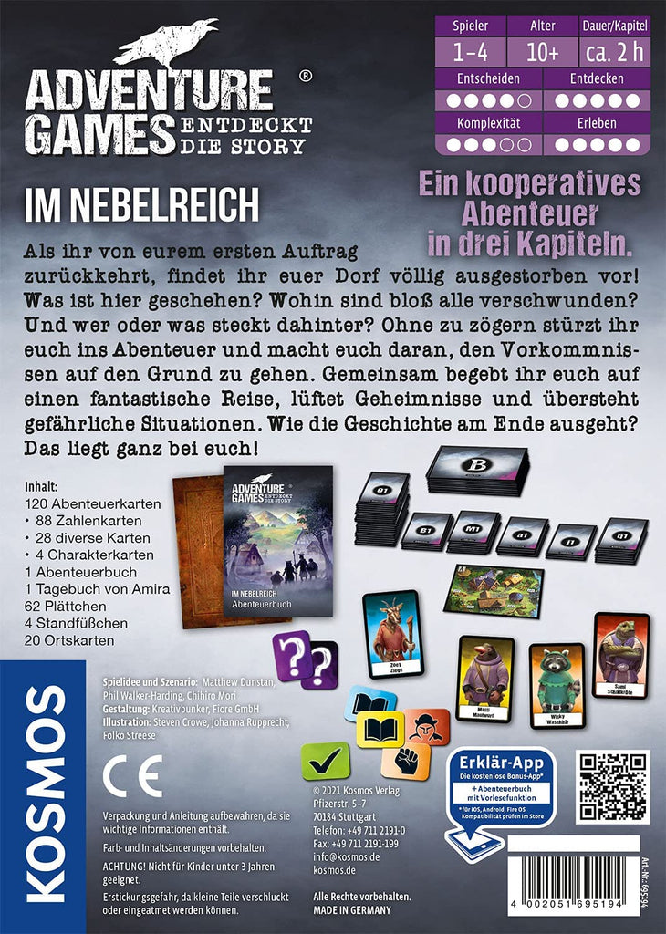 Spiel - Adventure Games: Entdeckt die Story Im Nebelreich - Kosmos