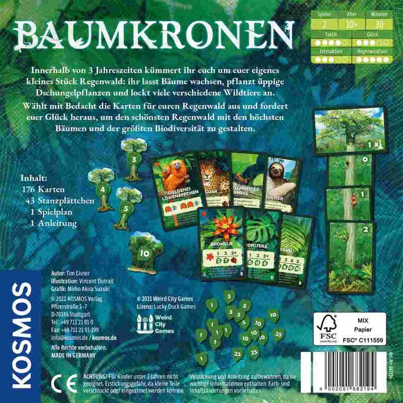 Spiel - Baumkronen Spiel für 2 - Kosmos