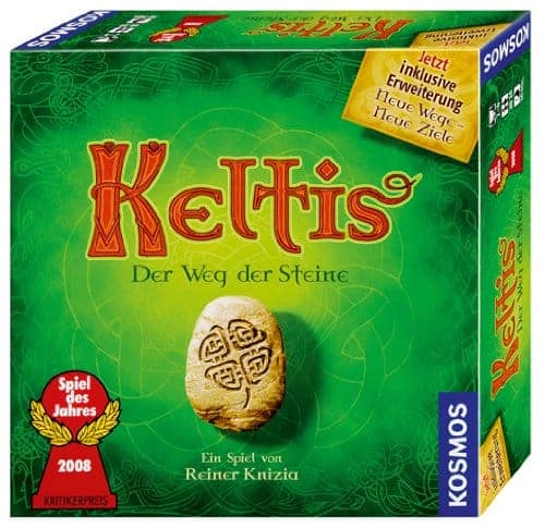 Spiel des Jahres 2008 - Keltis inkl. Erweiterung: Der Weg der Steine - Kosmos