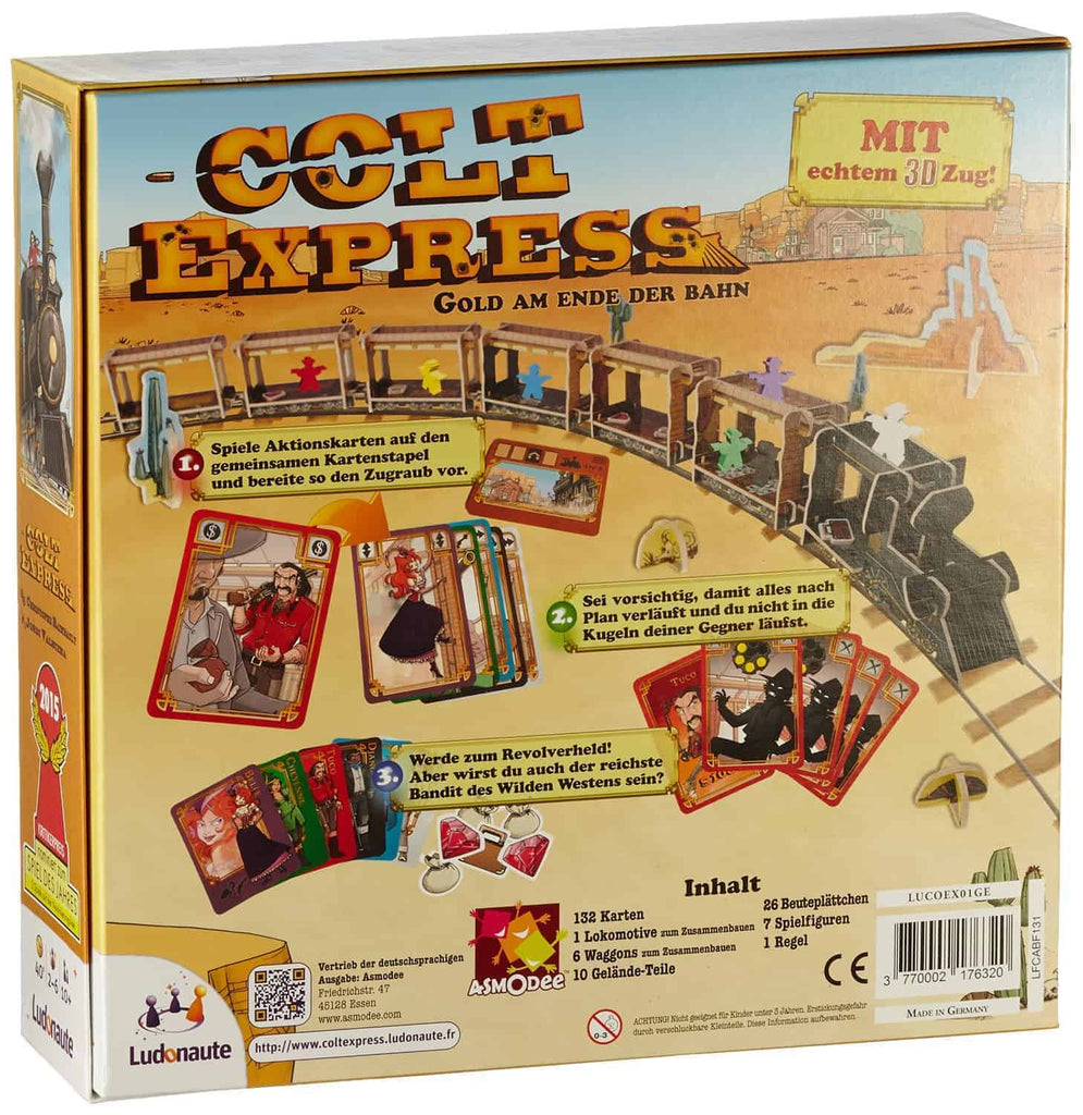 Spiel des Jahres 2015 - Colt Express - Asmodee