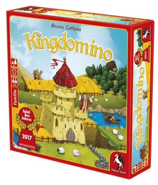 Spiel des Jahres 2017 - Kingdomino - Pegasus Spiele