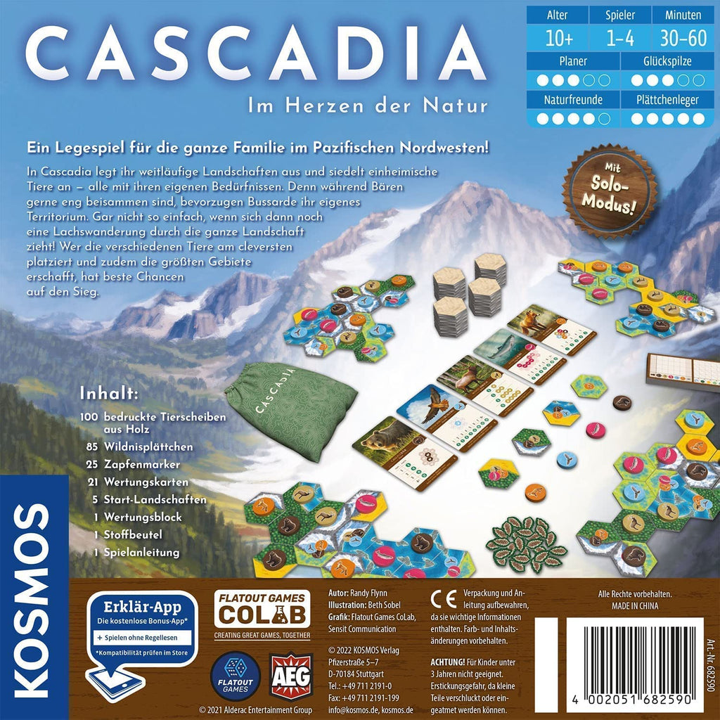 Spiel des Jahres 2022 - Cascadia        - Kosmos