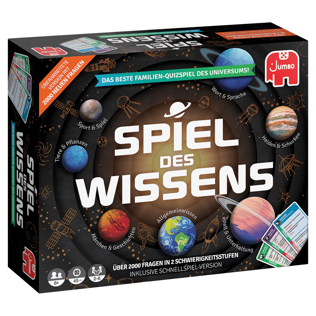 Verpackung Spiel des Wissens – Gesellschaftsspiel von Jumbo
