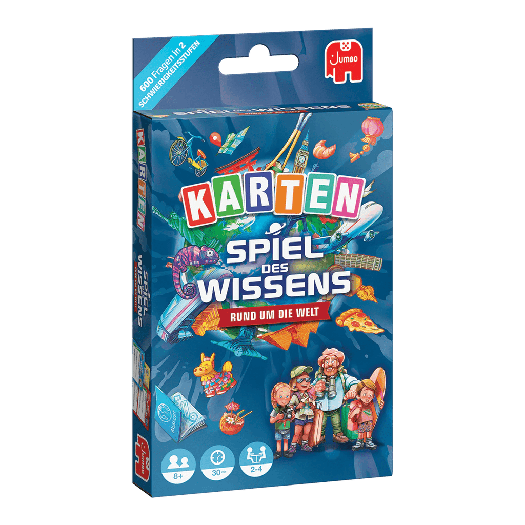 Verpackung Spiel des Wissens Kartenspiel – Lernspiel für Kinder
