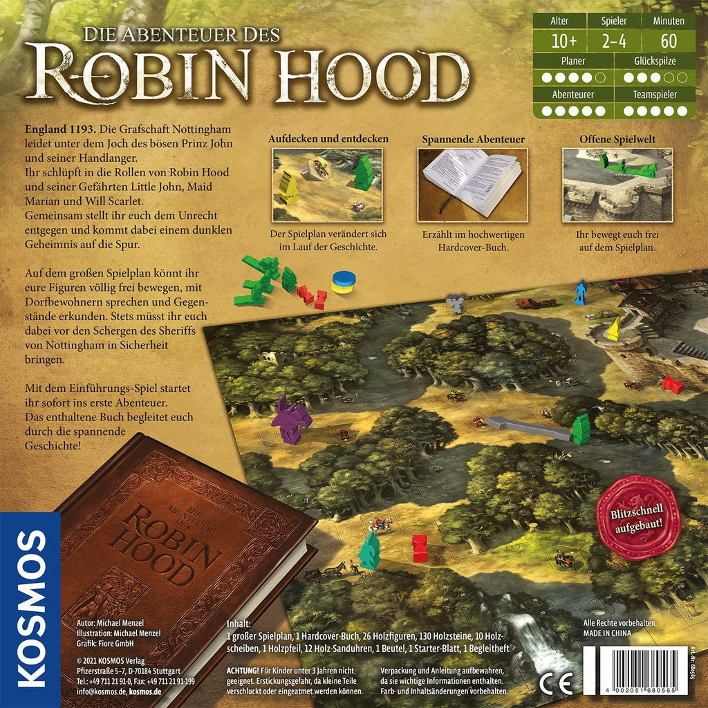 Spiel - Die Abenteuer des Robin Hood - Kosmos