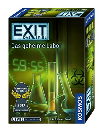 Spiel - EXIT Das geheime Labor              - Kosmos