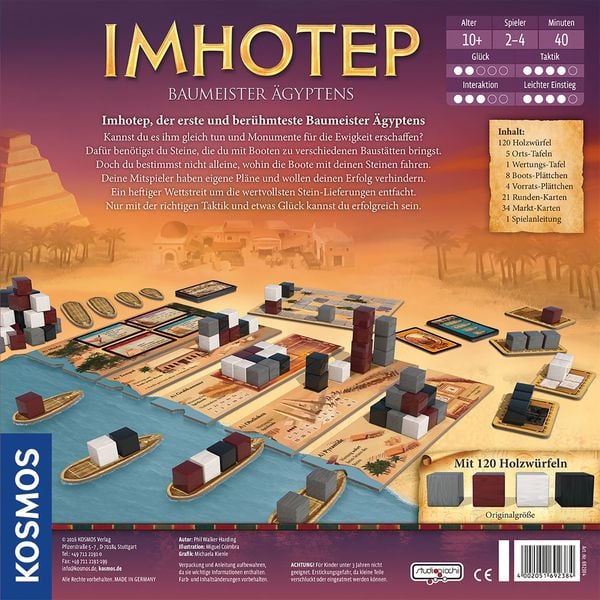 Spiel - Imhotep - Kosmos