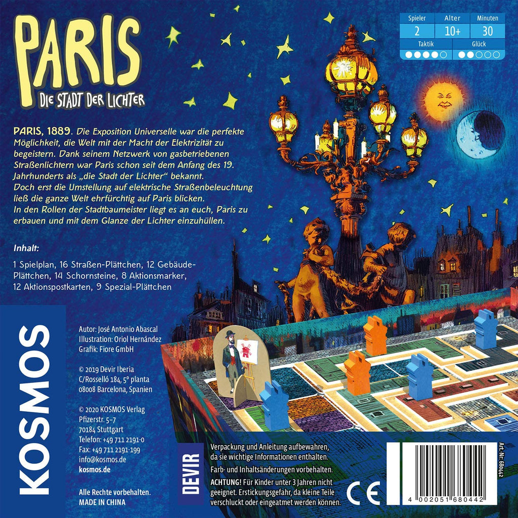 Spiel - Paris die Stadt der Lichter   - Kosmos