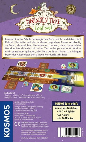 Spiel - Schule der magischen Tiere: Licht aus! - Kosmos