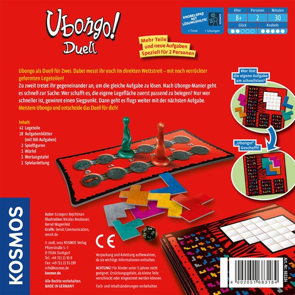 Spiel - Ubongo! Duell - Kosmos