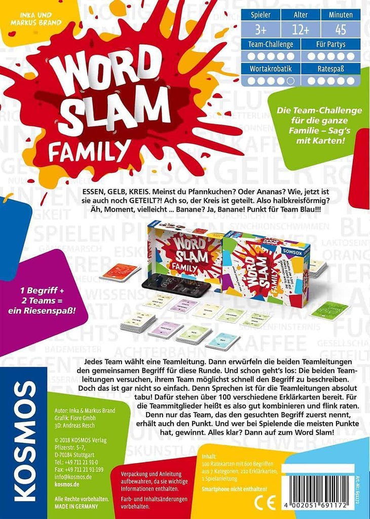 Spiel - Word Slam Family - Kosmos