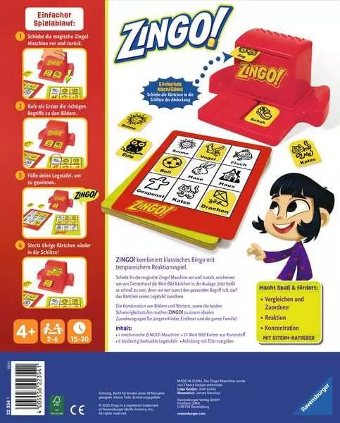 Spiel - Zingo - Ravensburger