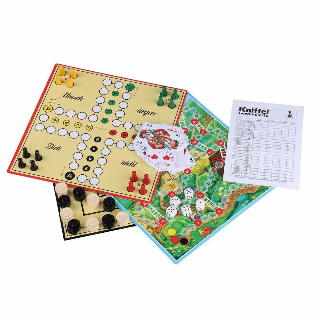 Familienspiel Idena 150 Varianten Brett‑ und Kartenspiele
