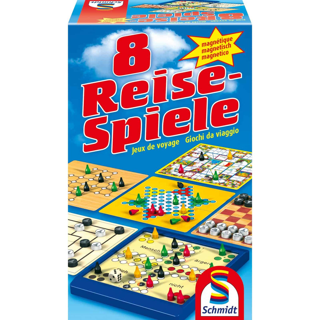 Spielesammlung - 8 Reisespiele - Schmidt Spiele