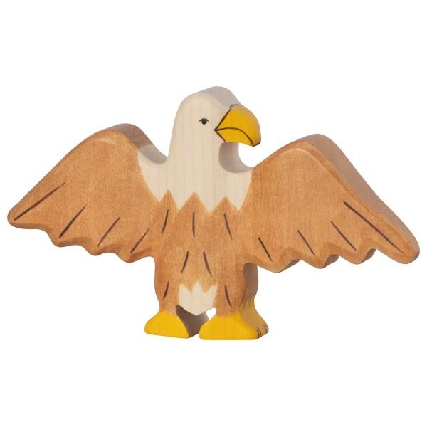 Spielfigur - Adler - Holztiger