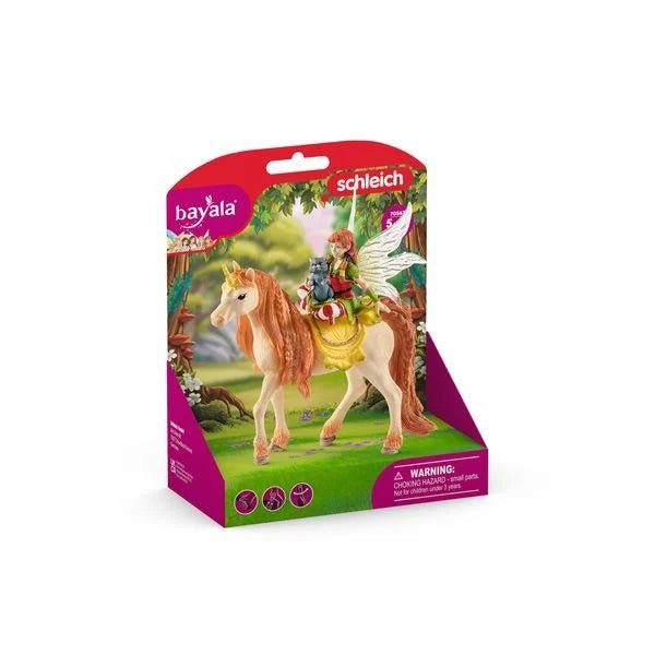 Spielfigur Bayala - Marween mit Glitzer Einhorn - Schleich