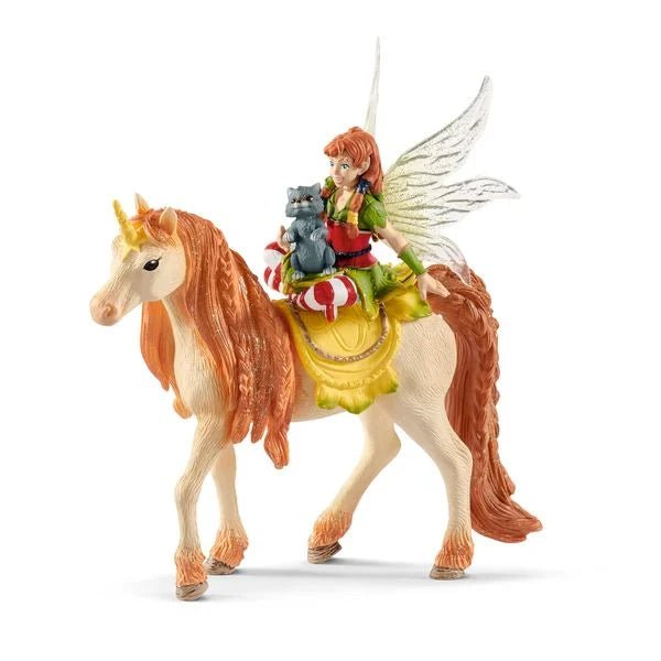 Spielfigur Bayala - Marween mit Glitzer Einhorn - Schleich