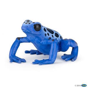 Spielfigur - Blauer Äquatorial Frosch - Papo