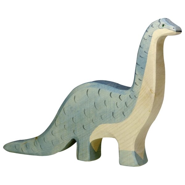 Spielfigur - Brontosaurus - Holztiger