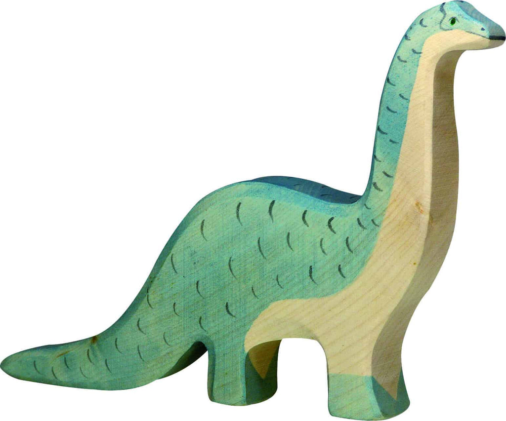 Spielfigur - Brontosaurus - Holztiger