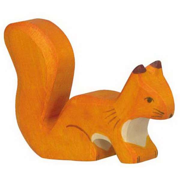 Spielfigur - Eichhörnchen stehend - Holztiger