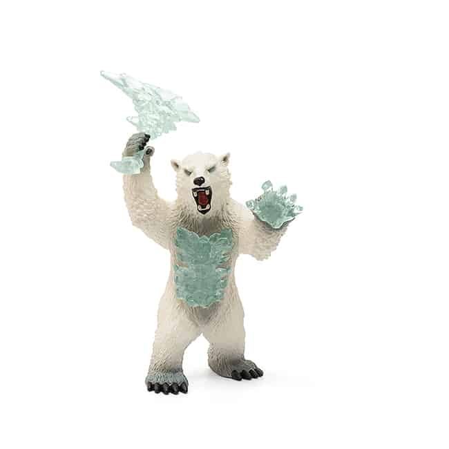 Spielfigur Eldrador - Blizzard Bär mit Waffe - Schleich