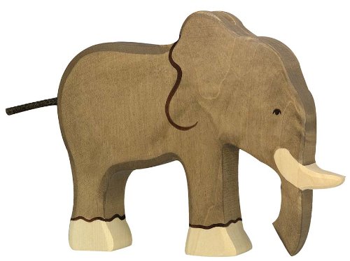 Spielfigur - Elefant - Holztiger