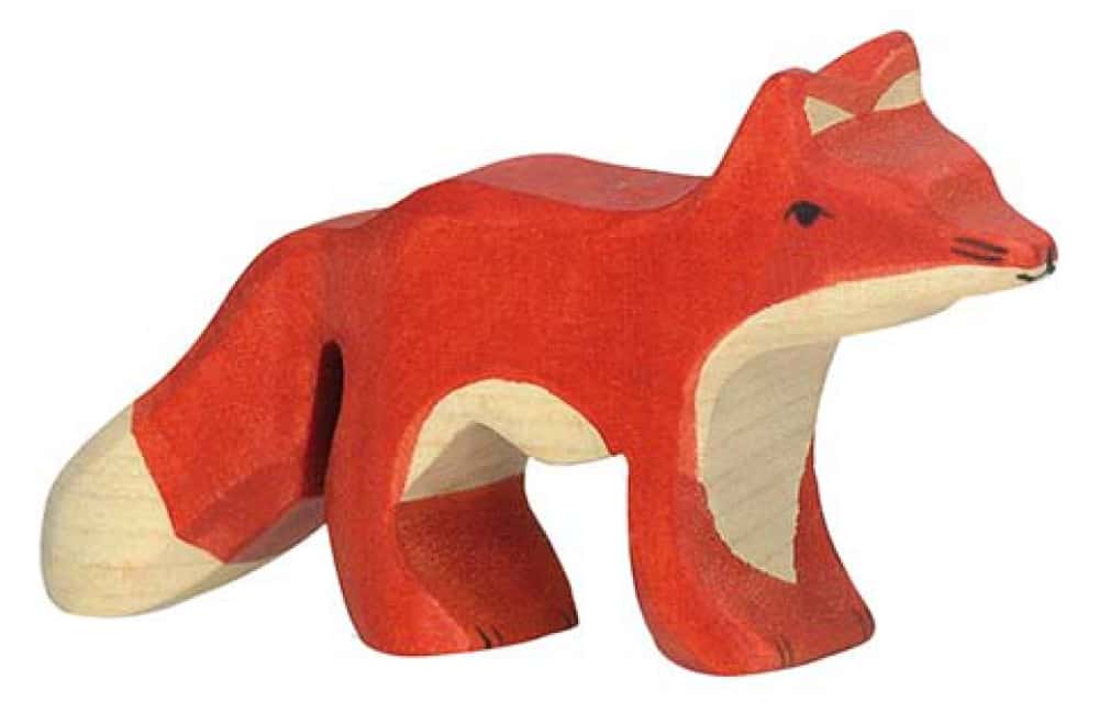 Spielfigur - Fuchs klein - Holztiger