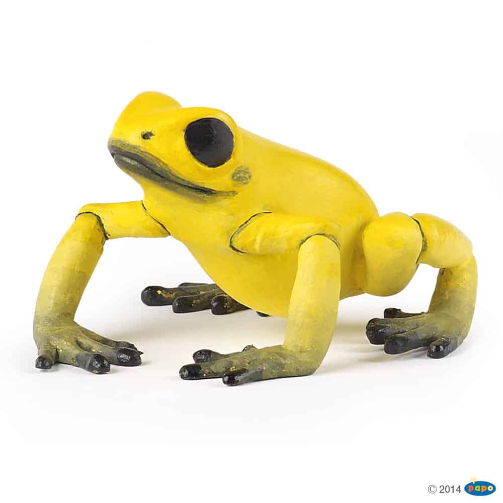 Spielfigur - Gelber Äquatorial Frosch - Papo