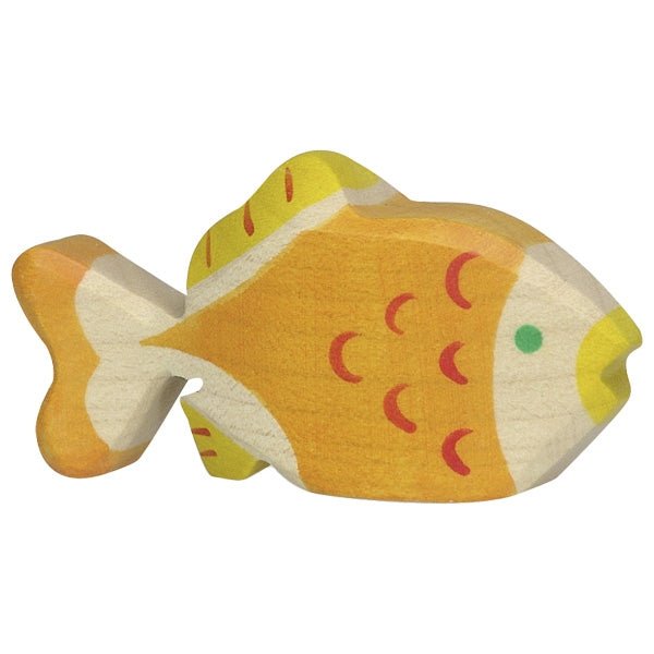 Spielfigur - Goldfisch - Holztiger