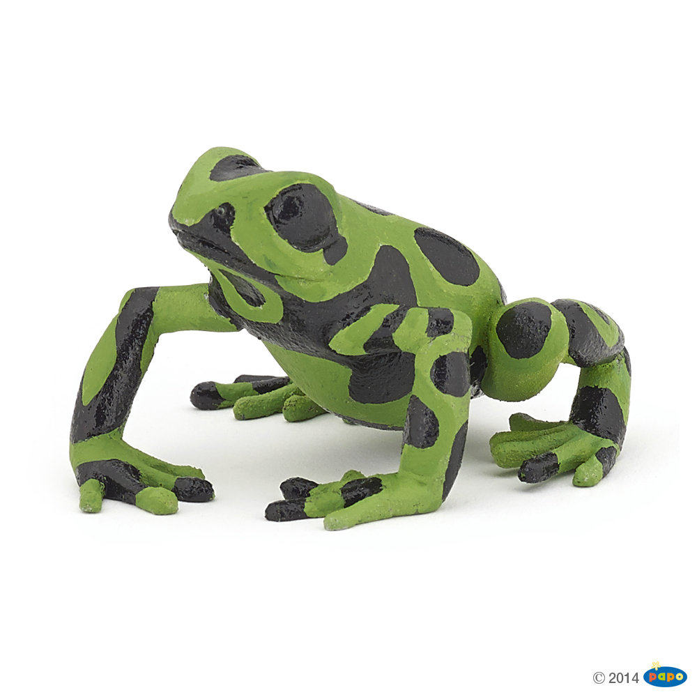 Spielfigur - Grüner Äquatorial Frosch - Papo