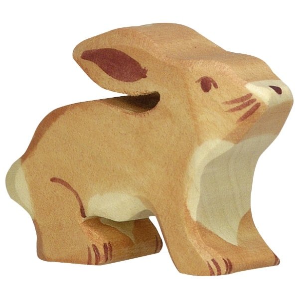 Spielfigur - Hase klein - Holztiger