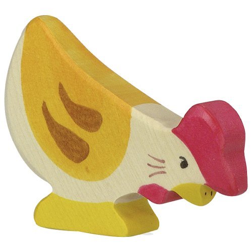 Spielfigur - Huhn, pickend - Goki