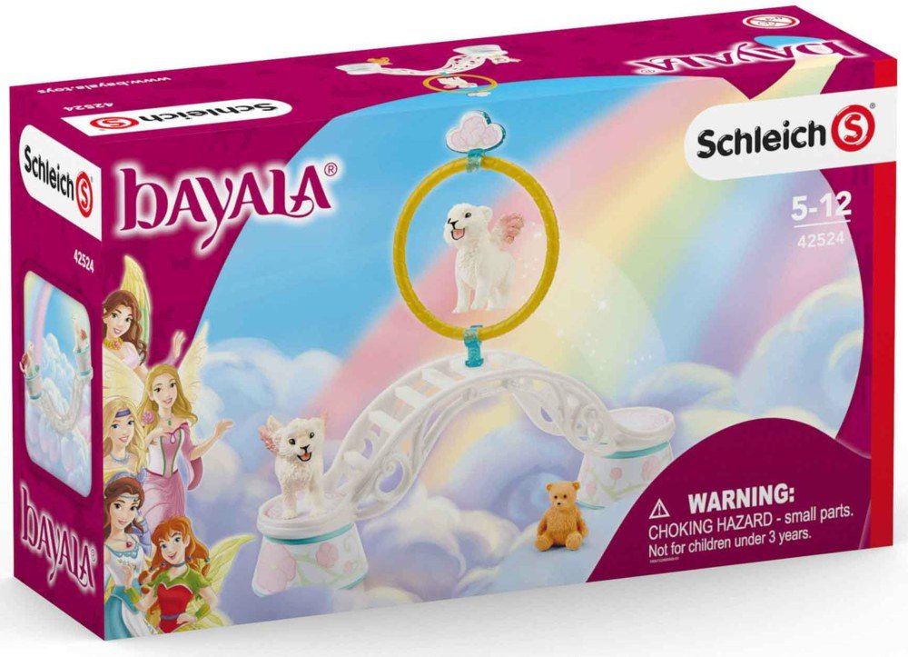 Spielfigur - Training für geflügelte Babylöwen - Schleich