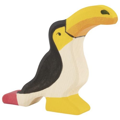 Spielfigur - Tukan - Holztiger