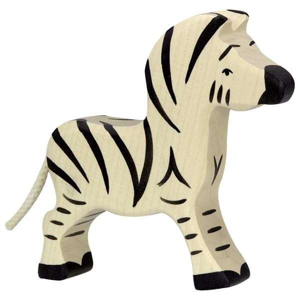 Spielfigur - Zebra klein - Holztiger