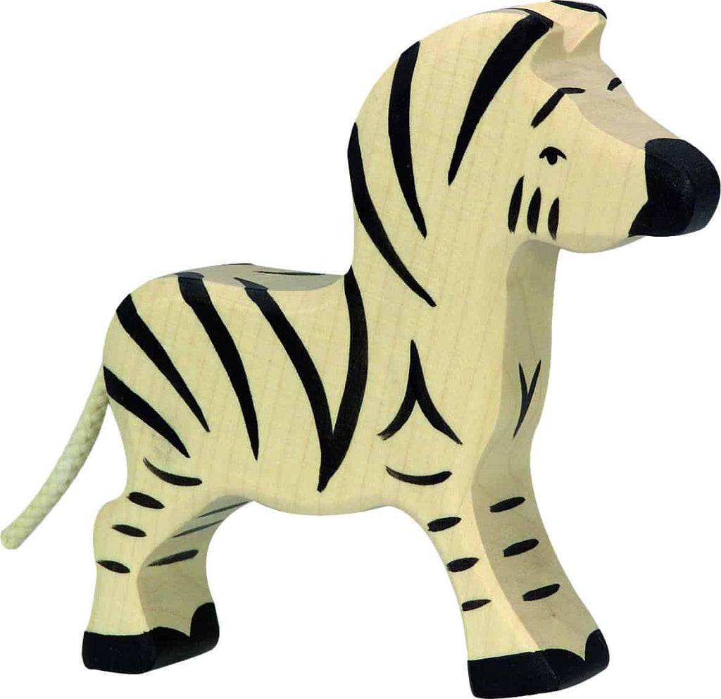 Spielfigur - Zebra klein - Holztiger