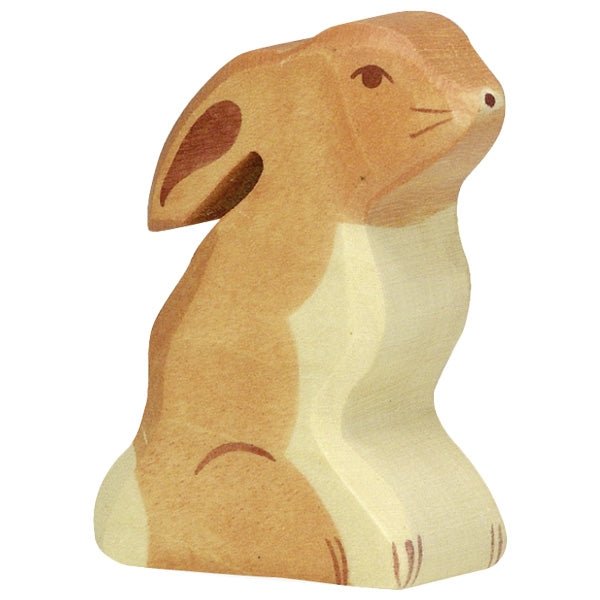 Spielfiguren - Hase sitzend - Holztiger